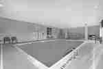 indoor pool and seating