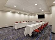 Meeting Room With U-Shaped Tables