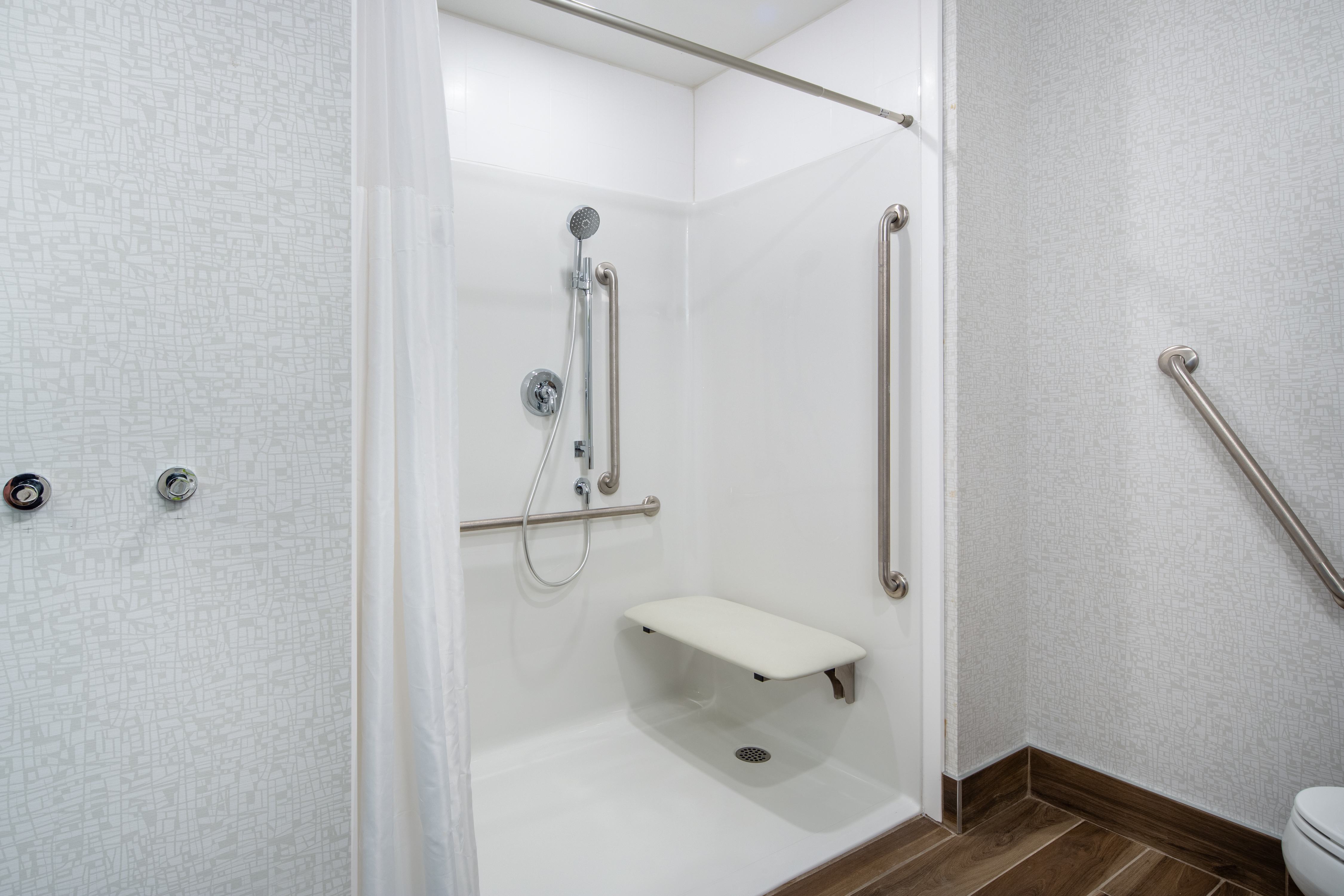 Accessible Roll-in Shower