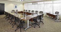 SilverBirch Conference Center Meeting Room with Hollow Square Tables Setup