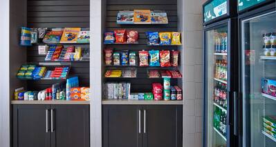 Snacks and Convenience Items Available for Guest Purchase at Suite Shop 