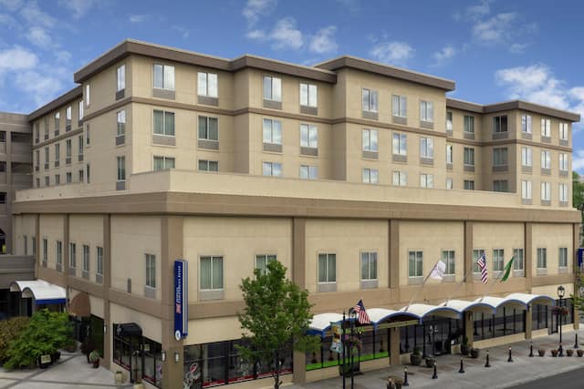 Hotel Building Exterior at Daytime