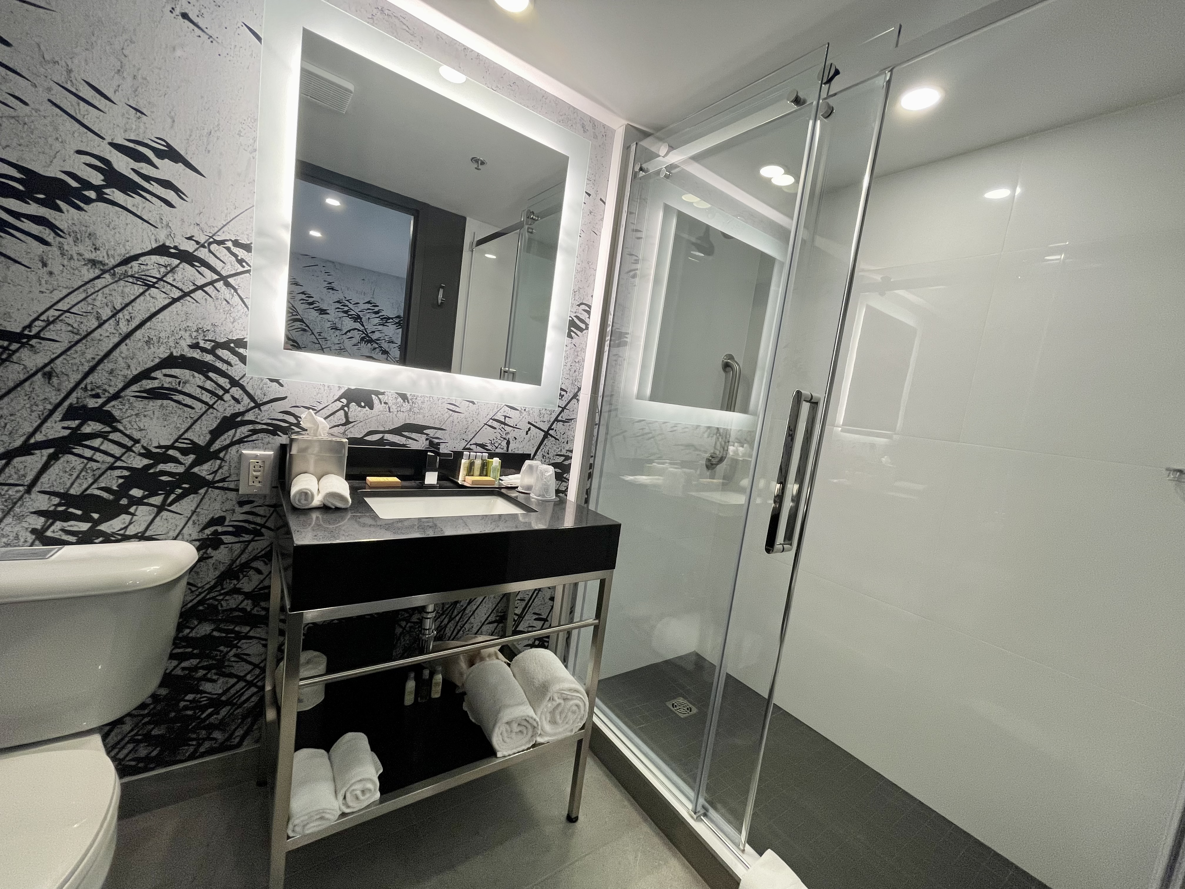 Bathroom Suite With Shower