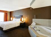 One King Bed One Bedroom with Whirlpool Suite