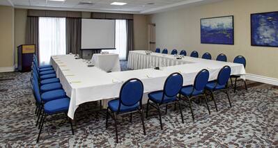 Meeting and Conference Space with U-shape Seating Arrangement