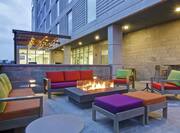 Patio Seating with Fire Pit