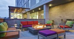 Patio Seating with Fire Pit