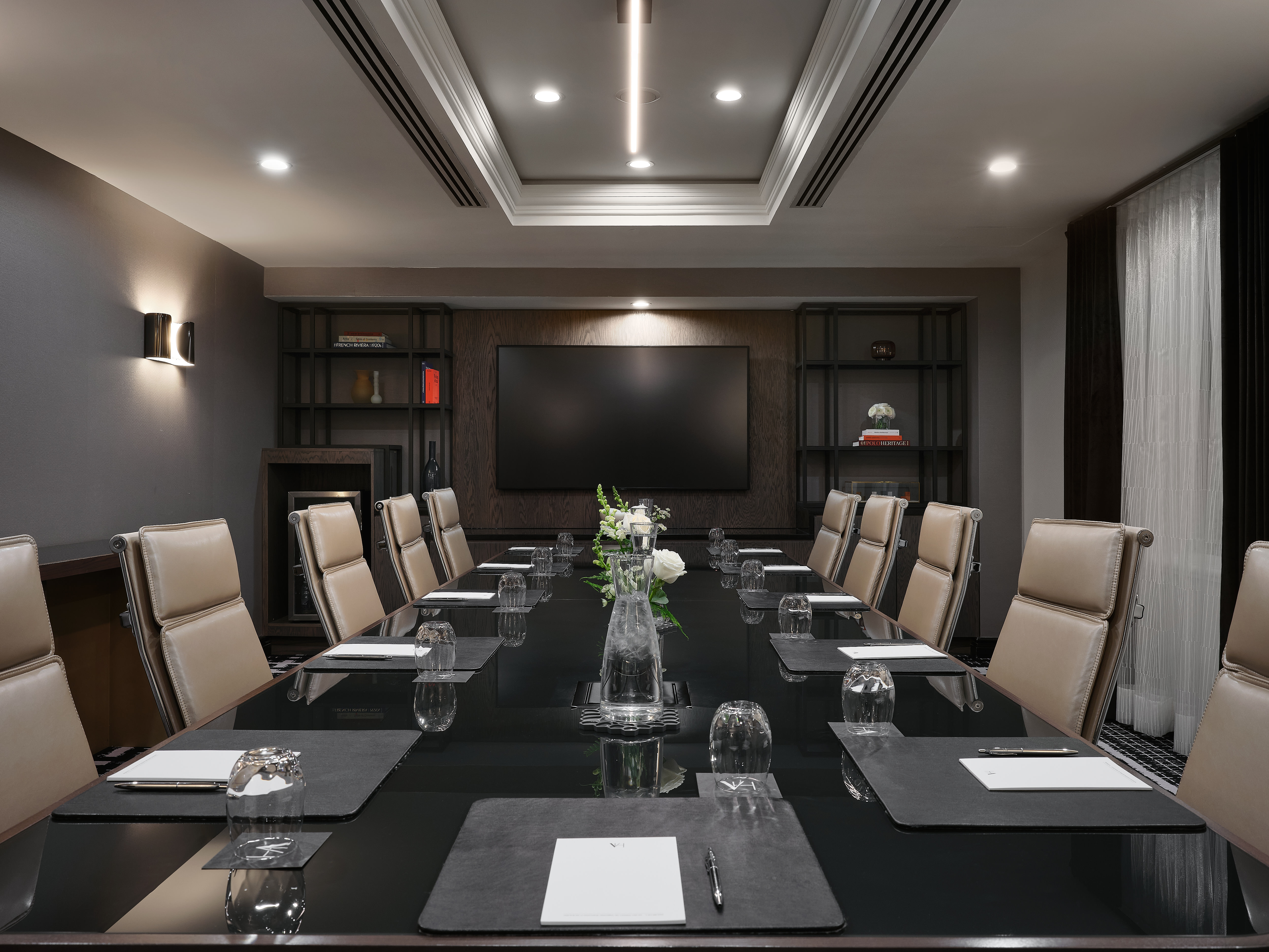 Meeting Room With Executive Table