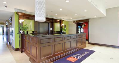 Angled View of Reception Desk