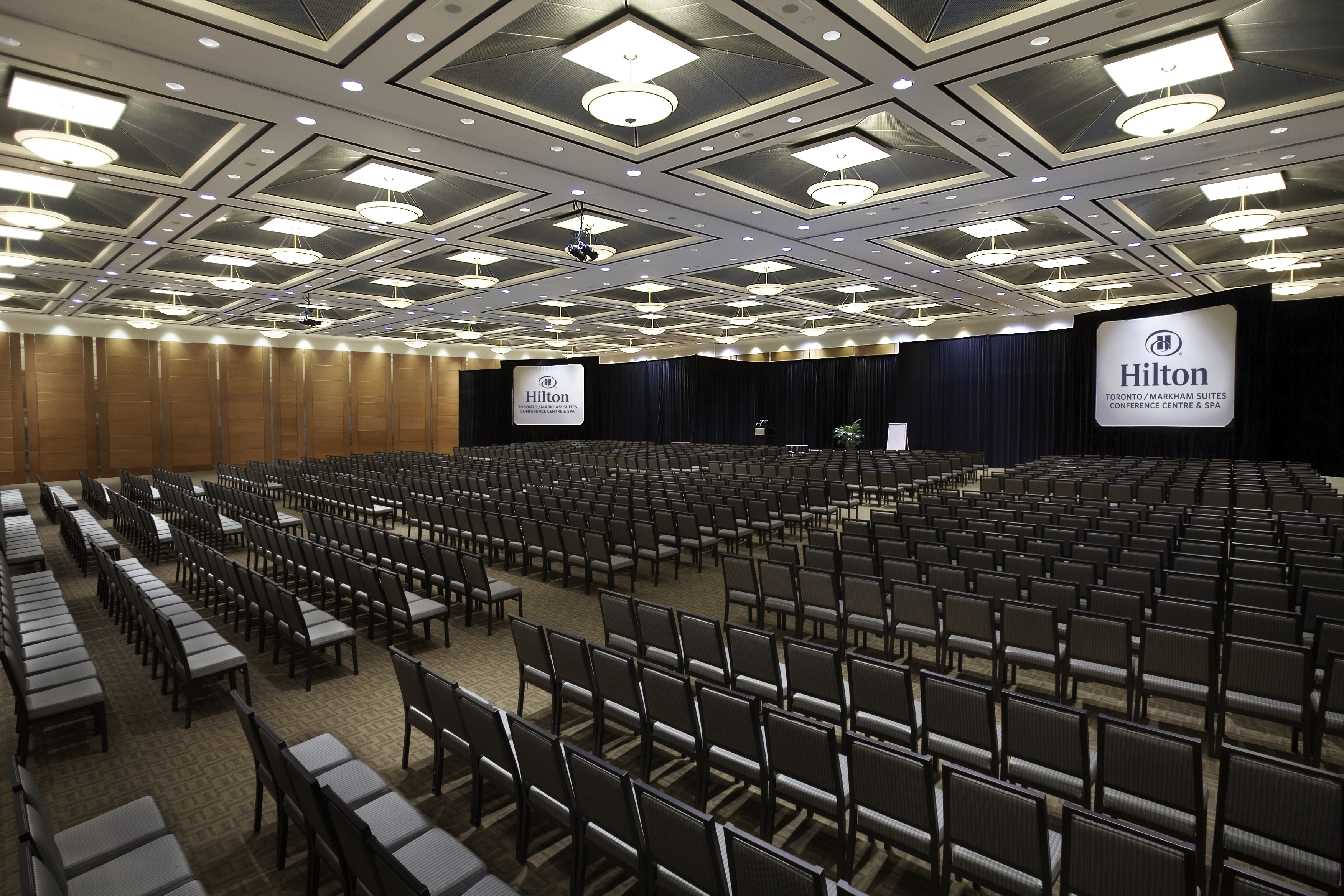 Conference Centre in Theatre Set Up