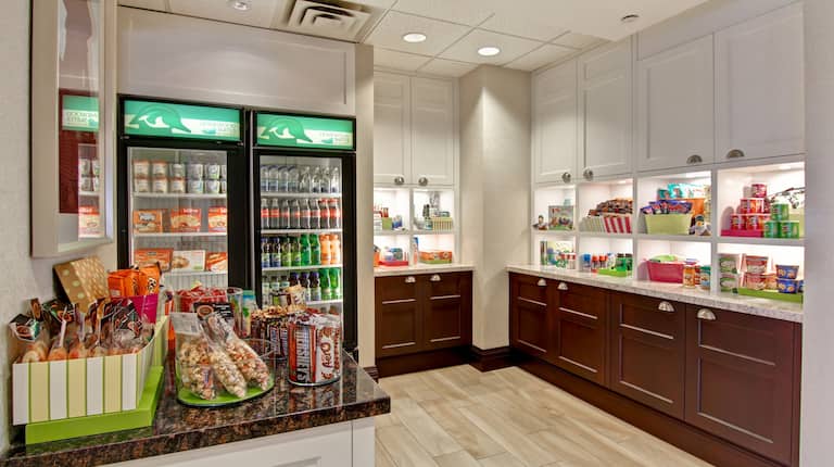Suite Shop with Snacks and Cold Drinks